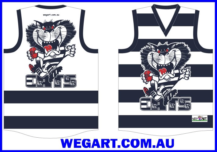 Cats Footy Jumper